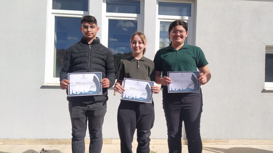 Anadolu'dan Çanakkale'ye projesine katılım sağlayan öğrencilerimiz